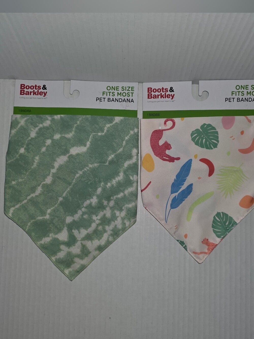 NWT Boots & Barkley Pet Bandana X2